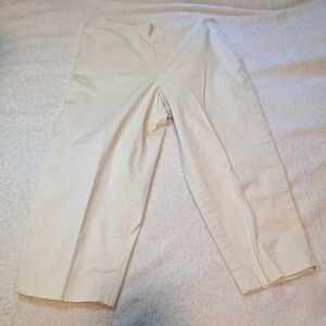 Talbots Women's Cream Bermudas